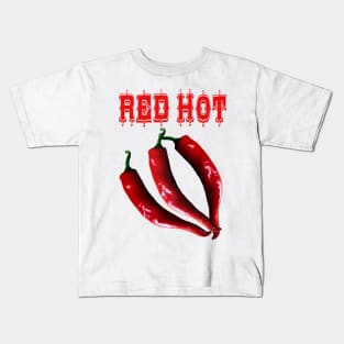 Hot Chili Spicy Food Expert Kids T-Shirt